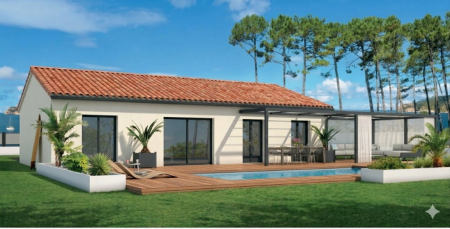 maison à construire + terrain, Lavelanet-de-Comminges 31220