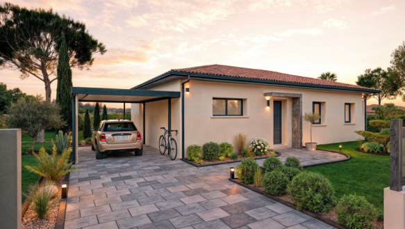 Maison à Batir T5 plain pieds 95 m2 à 10 minutes de Dremil