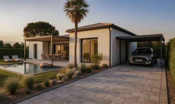 Villa à Batir T4 100 m2 à Aureville 31320