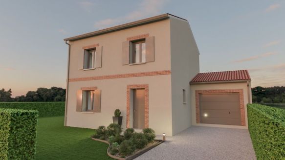 Profitez d’une très belle vue sur les Pyrénées pour ce projet de construction situé sur la commune de Nailloux