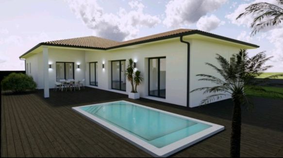 SAINT MARTIN DU TOUCH VILLA 120 M2  +TERRAIN DE 73 M2 VIABILISE ET PLAT