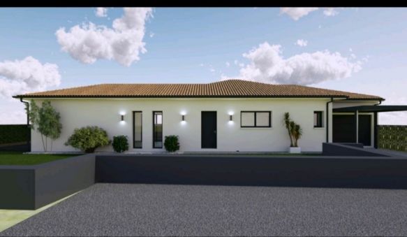 villa fonctionnelle de 90 m2 avec garage  T4