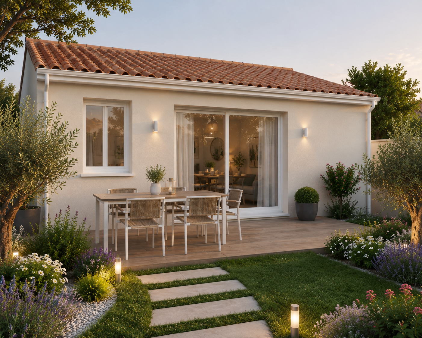 Maison neuve 60 m² à bâtir sur terrain viabilisé de 224 m² à Salles-d’Aude (11110)