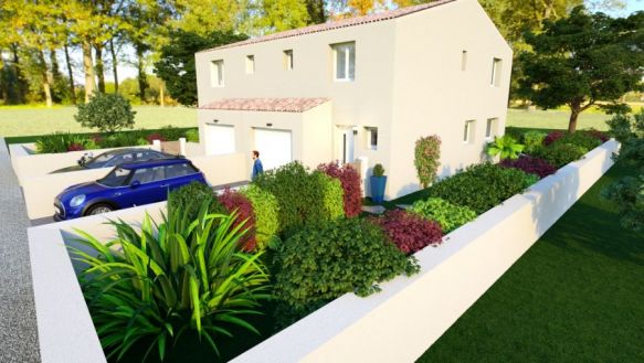 Villa R+1 avec garage et 3 chambres 34500 Béziers