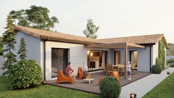 Grande maison 4 chambres Garage et buanderie a 10 minutes de Carcassonne a Villesequelande 11170