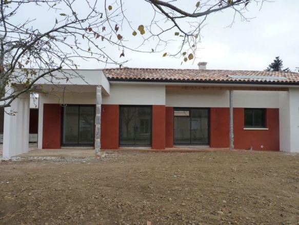 TREBES 11800 TERRAIN 1500 M2 MAISON 120 M2 4 CHAMBRES 1 BUREAU