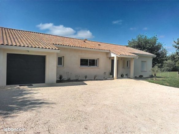 Maison familiale de plain-pied à Saint-Lys – 100 m² sur terrain de 600 m² avec garage