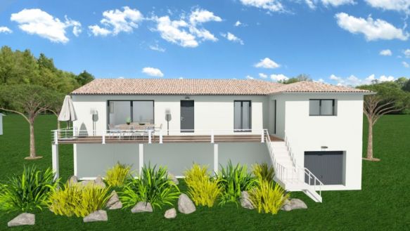 Maison neuve 120m² avec demi sous-sol à Aigrefeuille 31280