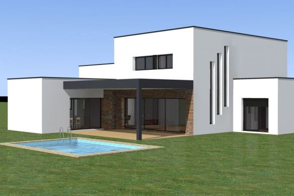 Villa contemporaine Montauban 82000