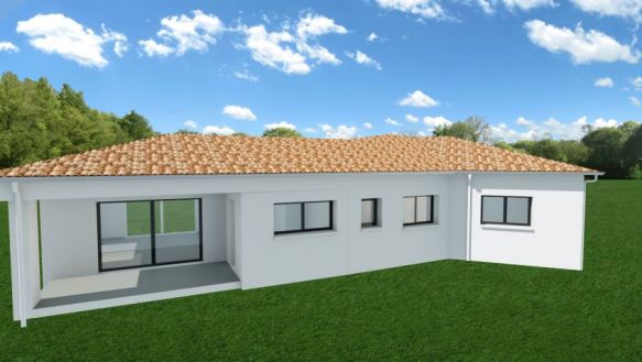 RIEUMES VOTRE FUTURE MAISON 4 PIECES SUR TERRAIN VIABILISE DE 683M2 AU CALME