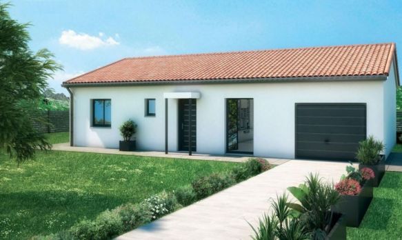 Superbe opportunité maison 3 chambres avec garage et cellier sur terrain en diffus sur les hauteur de SAINT HILAIRE 11250