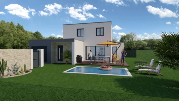 MAISON CONTEMPORAINE T5 AVEC GARAGE LHERM 31600