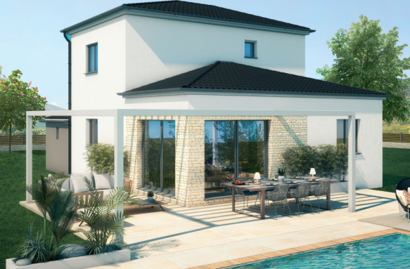 Maison étage 100m² 3 chambres Pin Balma 31130