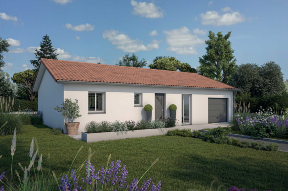 Maison plain-pied 95m² 3 chambres Toulouse 31200
