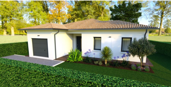Maison plain pied 110m² 3ch Toulouse 31200