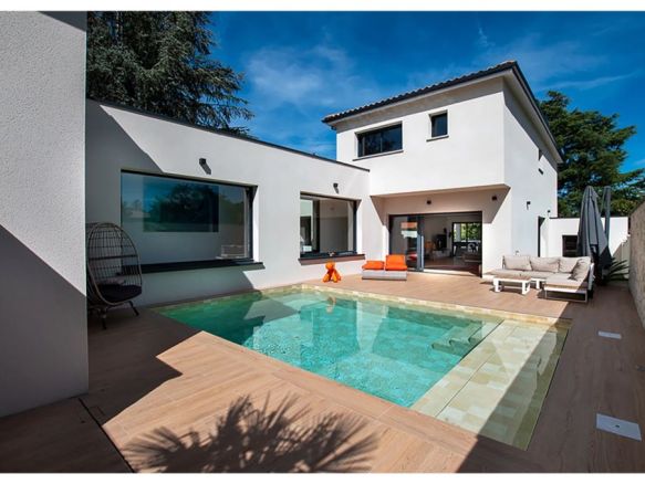 Maison contemporaine 4 chambres dont suite parentale à Portet-sur-Garonne