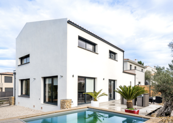 Maison contemporaine à étage avec garage à Fonbeauzard