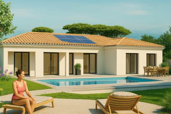 Villa de 120 m² de style contemporain à Garidech