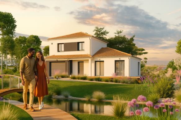 Villa contemporaine de 138 m² avec suite parentale et garage sur terrain de 720 m² à Plaisance-du-Touch (31830) – cadre calme proche écoles et commodités