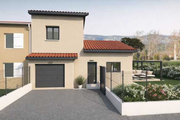 Maison neuve à bâtir à CASES DE PENE