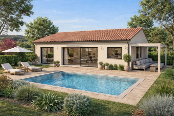 Villa à bâtir + terrain, Laffite-Toupiere 31360