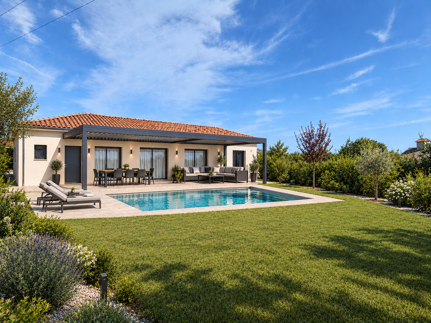 Villa sur les hauteurs de Capestang