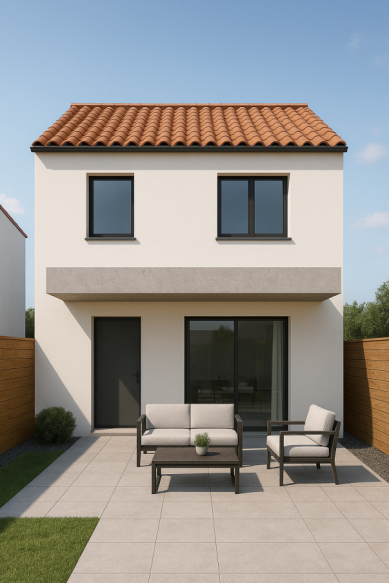 Maison T3 à bâtir à THUIR