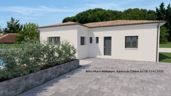 Premier achat réussi : maison contemporaine neuve à Labastide-Saint-Sernin, proche de tout
