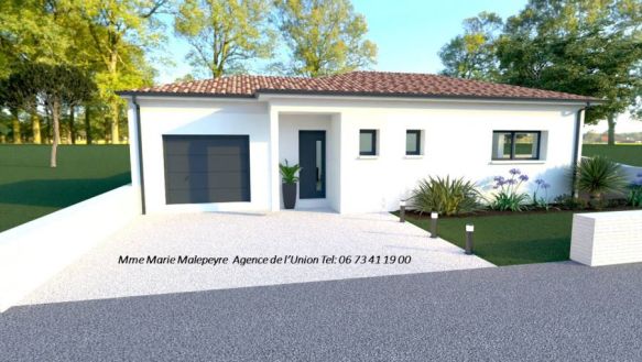 Au Cœur de Gragnague  Maison neuve de 90m²