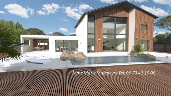 Grand terrain et maison design, le duo parfait à Gratentour