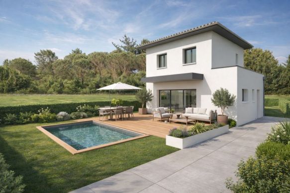 Belle maison a etage Moderne