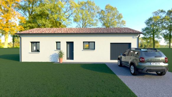 Villa à construire aux normes PMR + terrain, Cazeres 31220