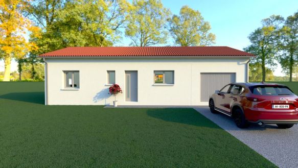 Villa PMR à bâtir + Terrain, Beauchalot 31360