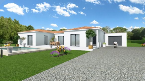 Terrain + maison Saint Julien les Rosiers 30340