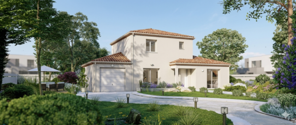 Vente maison contemporaine à étage de 120 m² avec garage sur terrain de 801 m² à Bretx (31530)