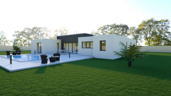 Villa Contemporaine 155 m² Saint Gilles
