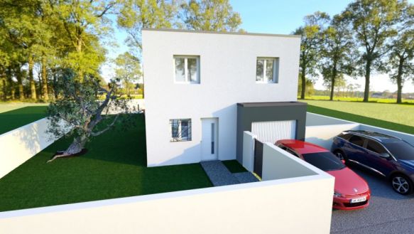 maison moderne à construire 34660 Cournonterral