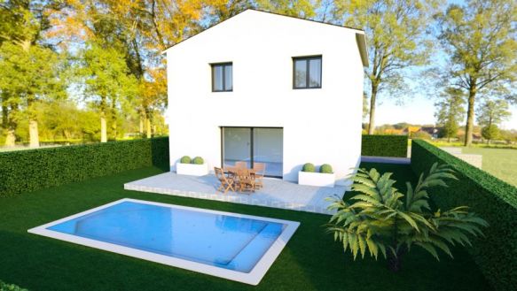 Villa Redessan sur terrain de 360 m²