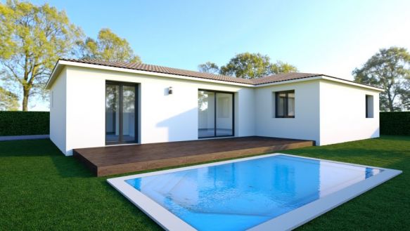 Villa Plain Pied 3 chambres CABRIERES