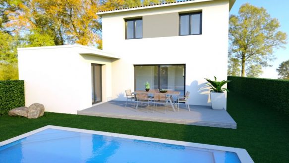 Dernière Opportunité terrain de 450 m² Poulx villa 5 pièces