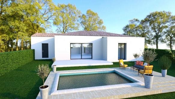 Terrain 500 m² + Villa 96 m² La Calmette
