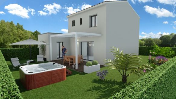 Villa étage de 90m² 3 chambres avec garage à BELLEGARDE