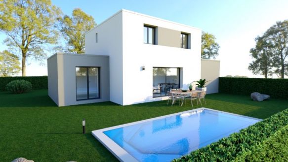 Villa contemporaine 115 m² St Bauzély