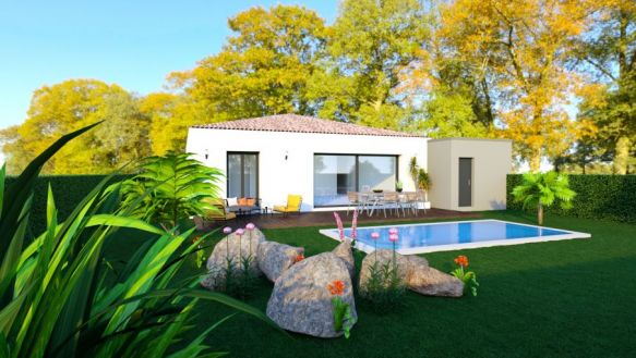 Votre villa 100 m² sur Castillon-du-gard, 30210