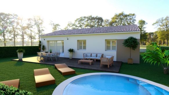 LEDENON, villa 3 chambres, 30210