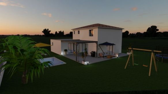 VILLA A CONSTRUIRE SUITE PARENTALE GARAGE PIGNAN 34570