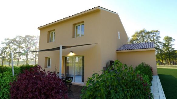 Terrain + villa à bâtir, Pomerols, 34810