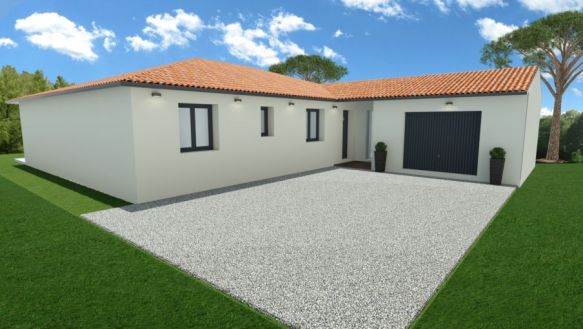 Rare Frouzins villa moderne 120m2 habitable 3 chambres +garage de 20 m2