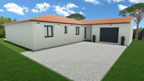 Rare Frouzins villa moderne 120m2 habitable 3 chambres +garage de 20 m2