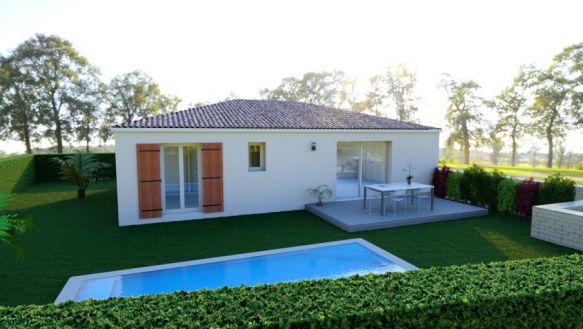 Villa 87 m² RT 2012 La Rouvières